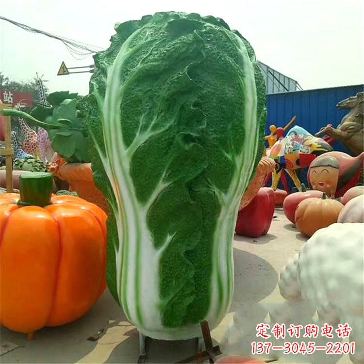 湖北大白菜雕像