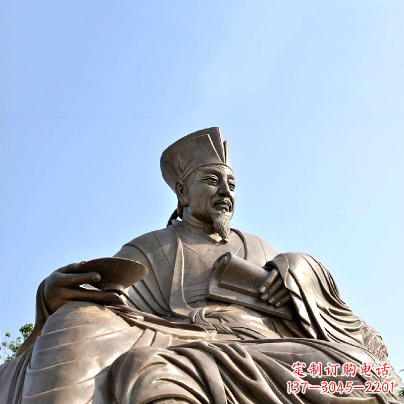 湖北欧阳修铜雕塑北宋文坛领袖的艺术精品