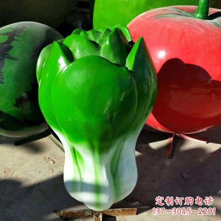 湖北招财大白菜雕塑