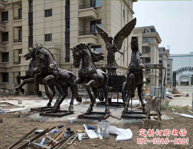 湖北阿波罗铜雕精致的艺术装饰