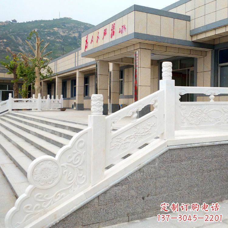 湖北白石精致栏板自然优雅的家居装饰
