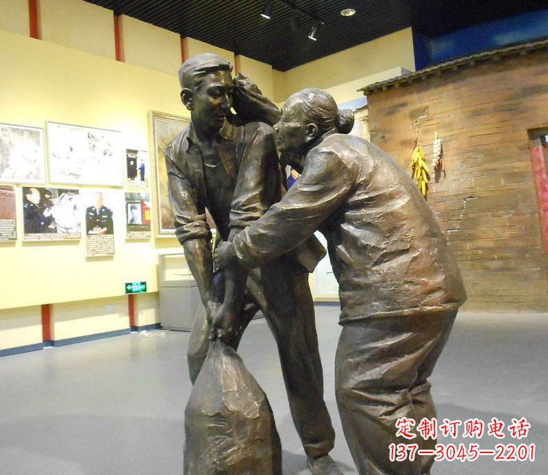湖北“护老铜雕”