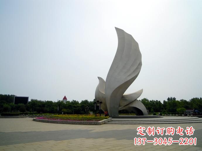 湖北鸽子飞翔北戴河奥林匹克公园精美雕像