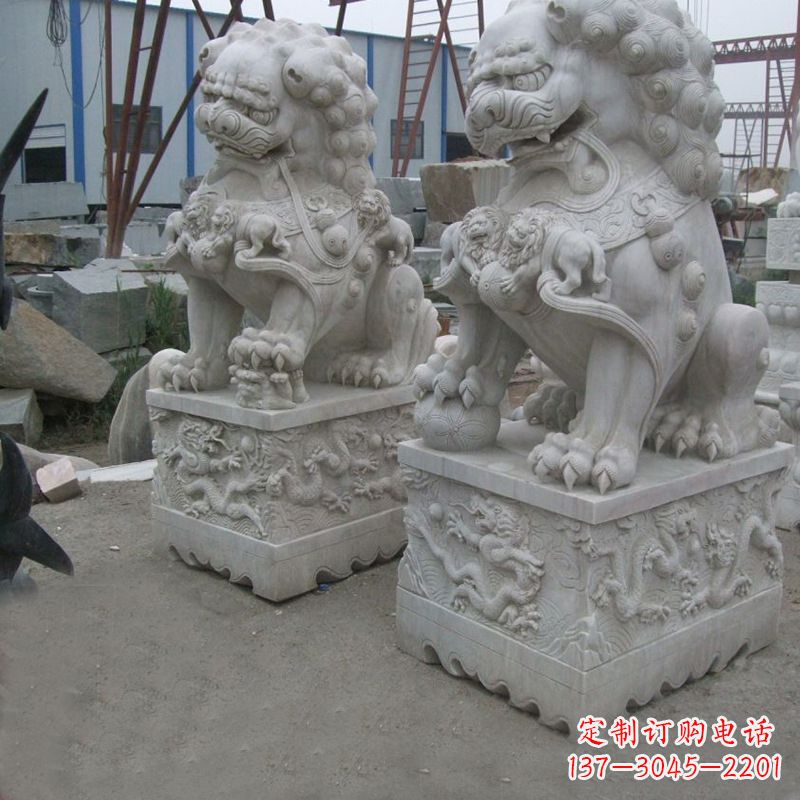 湖北新狮子雕塑，传承北京青铜文化