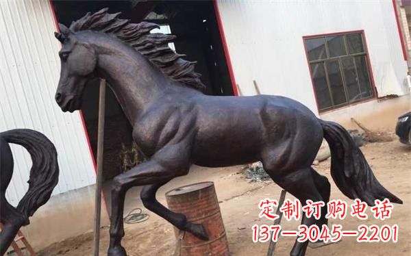 湖北马之铜雕