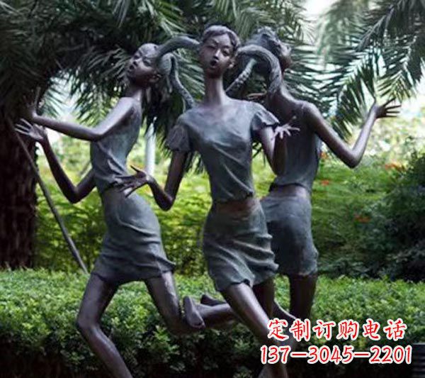 湖北花篮铜雕