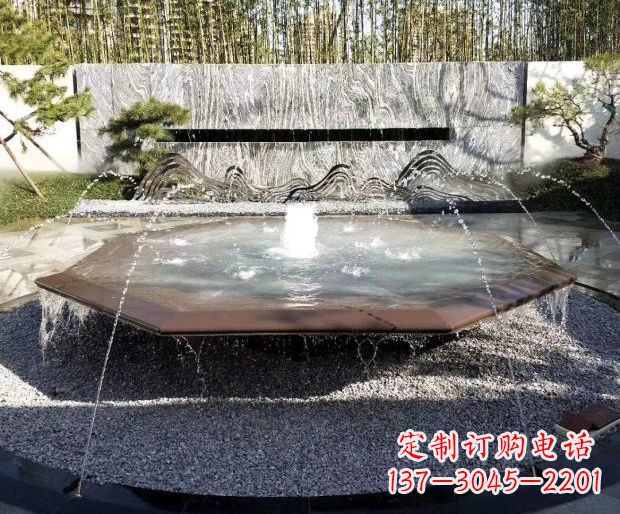 湖北室内艺术假山装饰