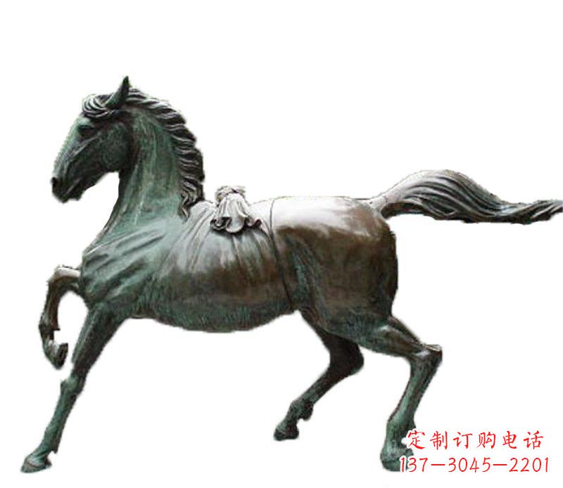 湖北精致精美的动物铜雕摆件