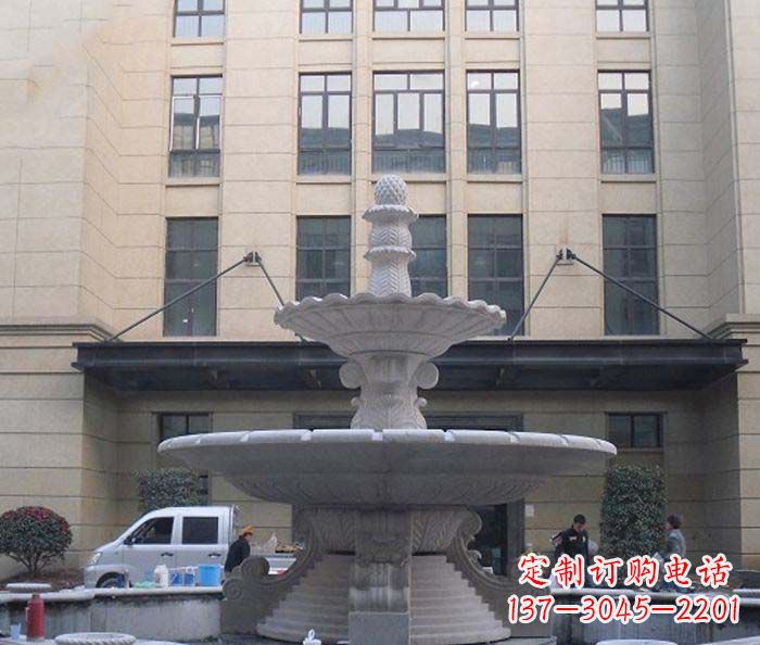 湖北别墅景观欧式喷泉石雕
