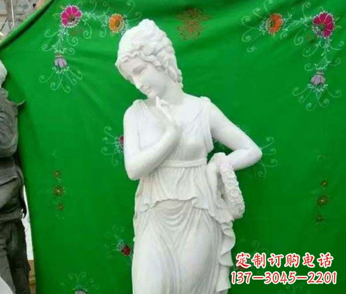 湖北别墅景观西方女人石雕