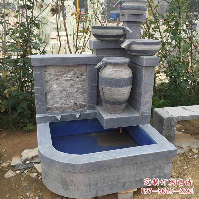 湖北别墅喷泉 石雕喷泉