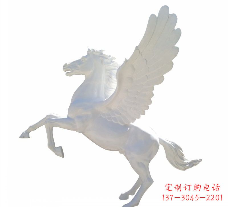 湖北新款玻璃钢飞马摆件
