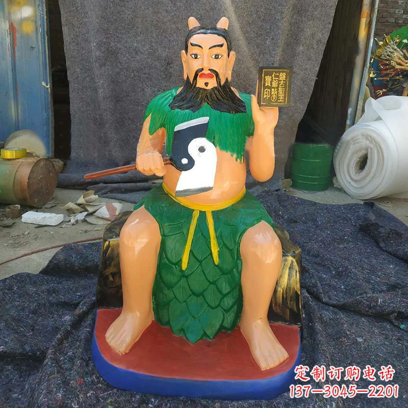湖北神农雕像的艺术之美