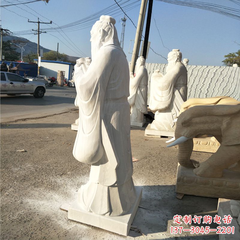 湖北孔子——玻璃钢雕塑的象征