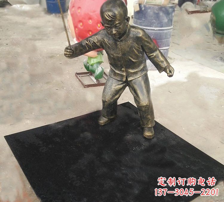 湖北玻璃钢陀螺雕塑