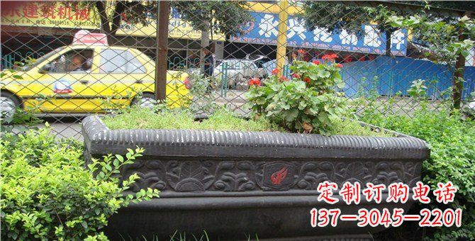 湖北玻璃钢仿铜花盆雕塑精美工艺结合现代科技
