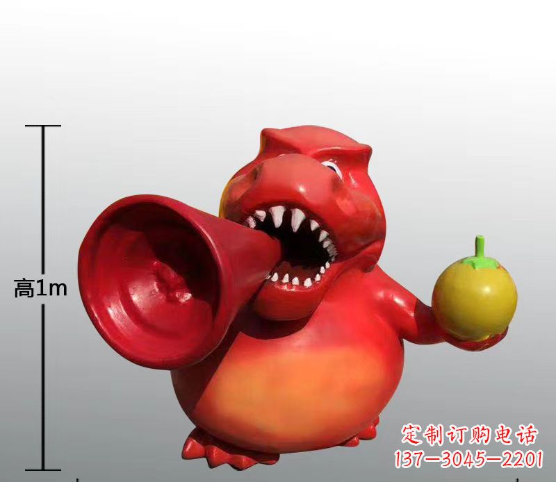 湖北玻璃钢卡通动物雕塑
