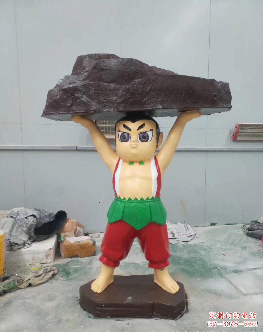 湖北玻璃钢葫芦娃雕塑精美绝伦