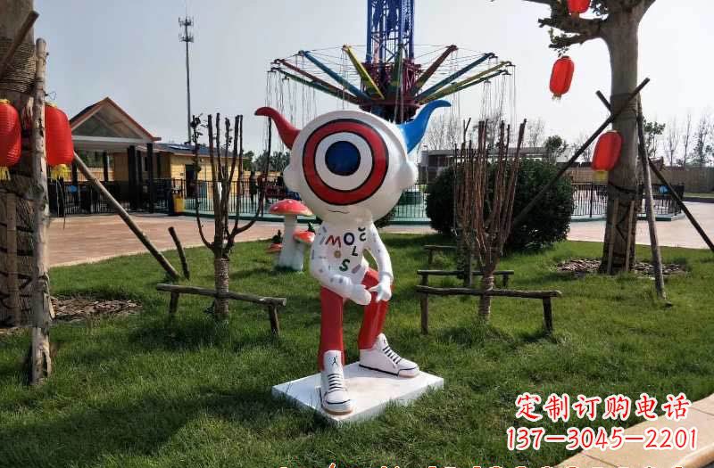 湖北玻璃钢卡通机器人——雕塑艺术的新灵感