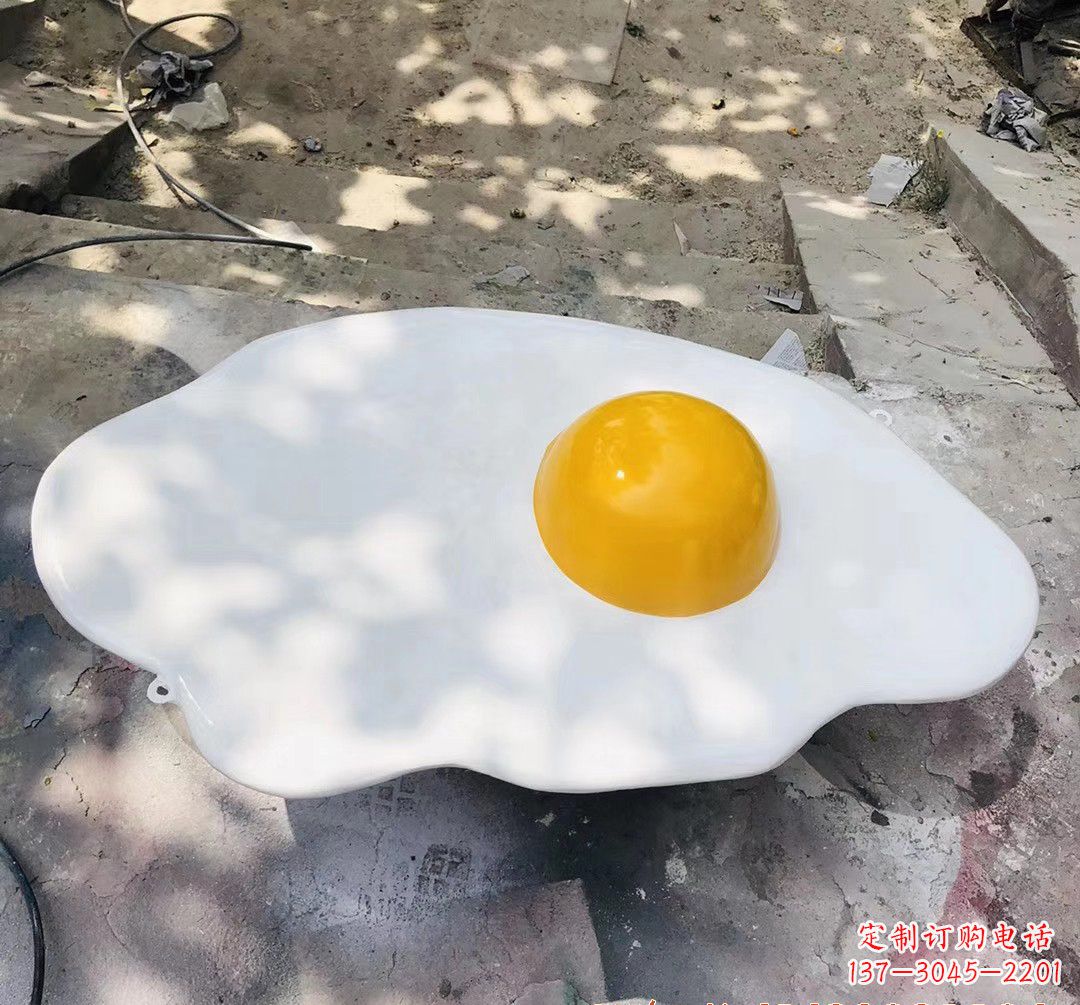湖北玻璃钢鸡蛋雕塑——精美绝伦