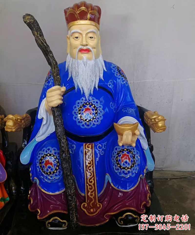 湖北玻璃钢制作的神像雕塑
