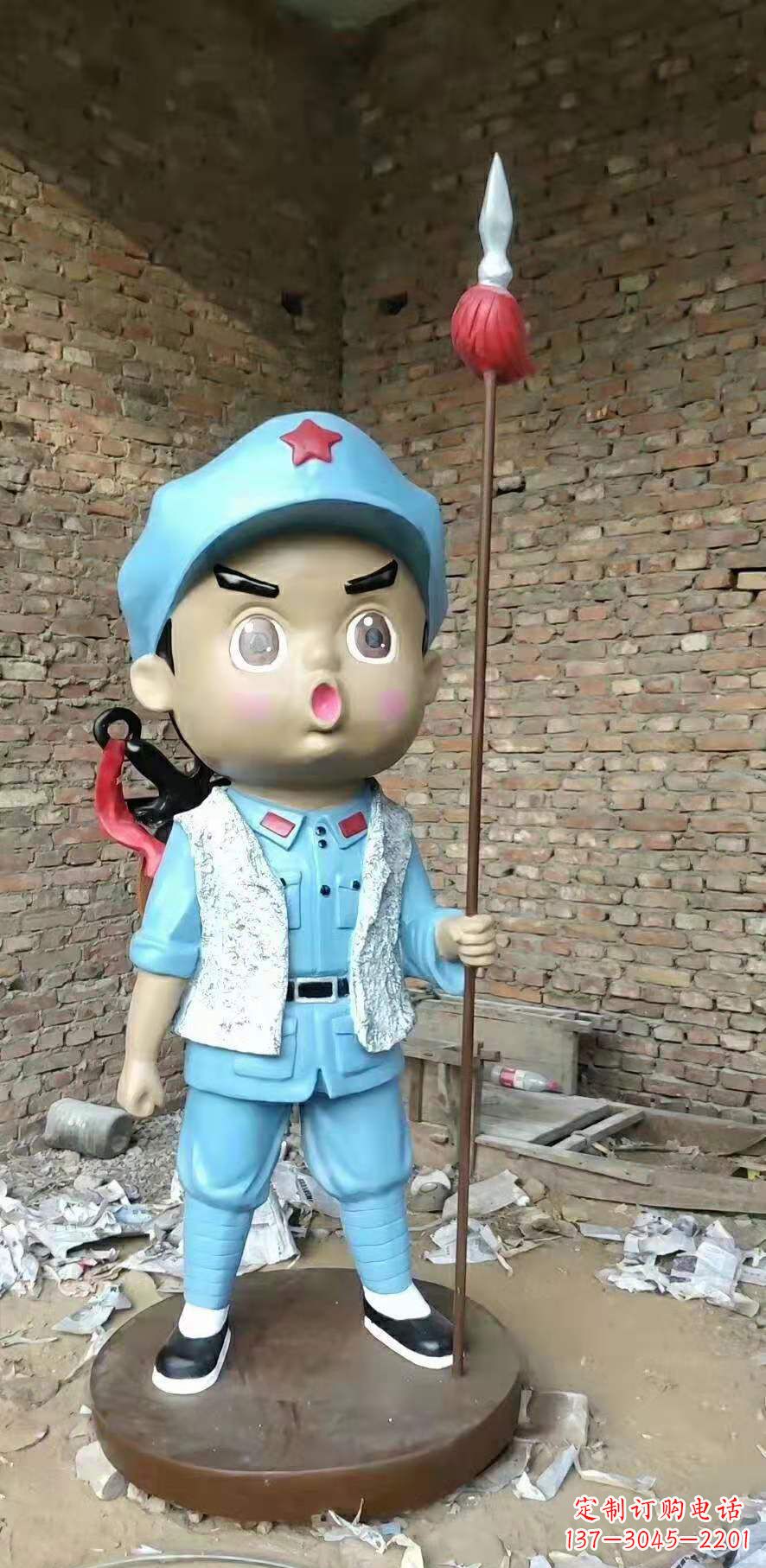 湖北红军雕塑弘扬伟大革命精神