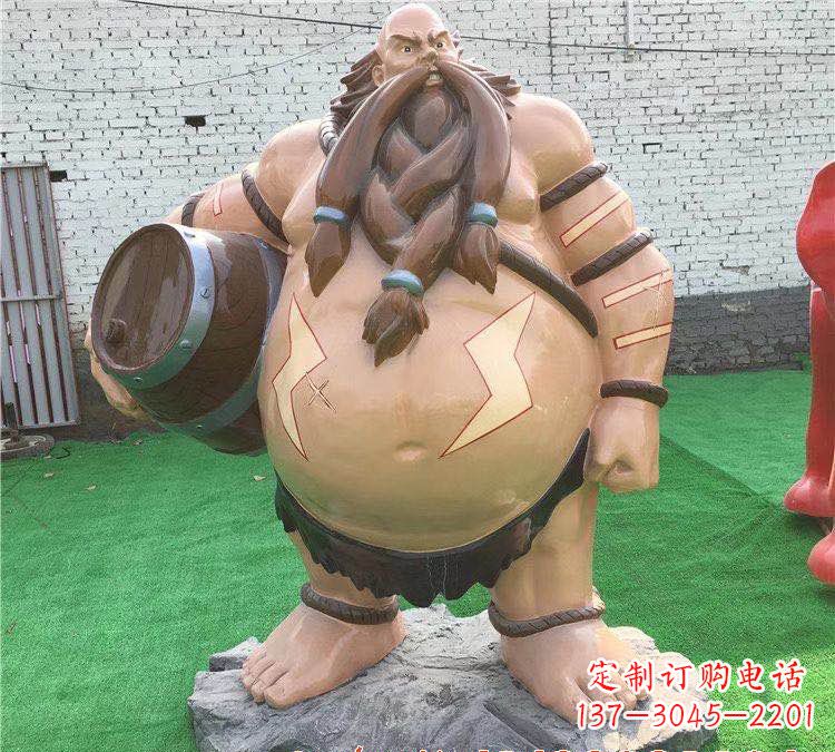 湖北英雄雕塑玻璃钢的艺术之美