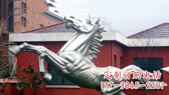 湖北不锈钢奔马雕塑展现力量与美感