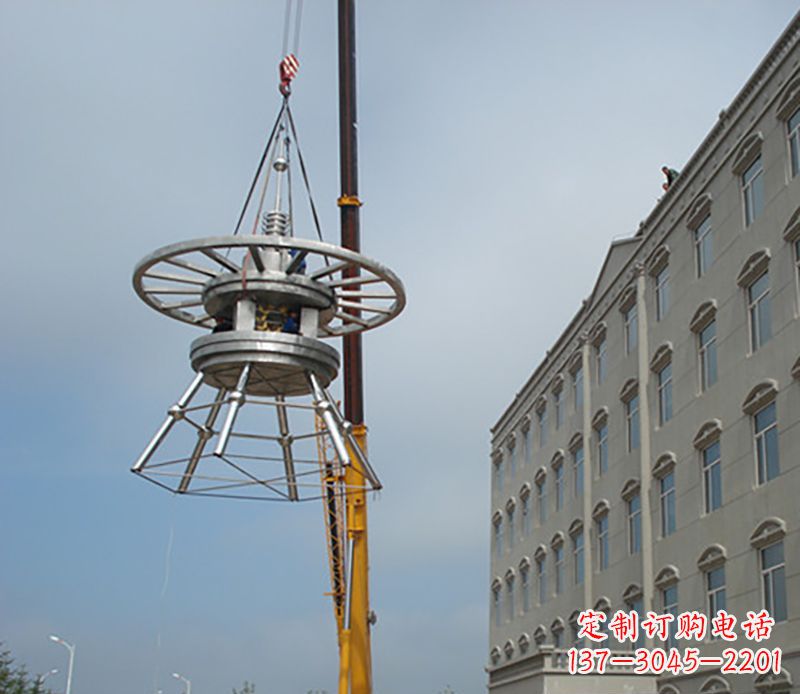 湖北不锈钢避雷针雕塑一种古老又充满现代感的艺术