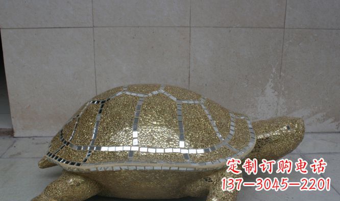 湖北不锈钢彩银乌龟公园景观雕塑艺术与自然的完美融合