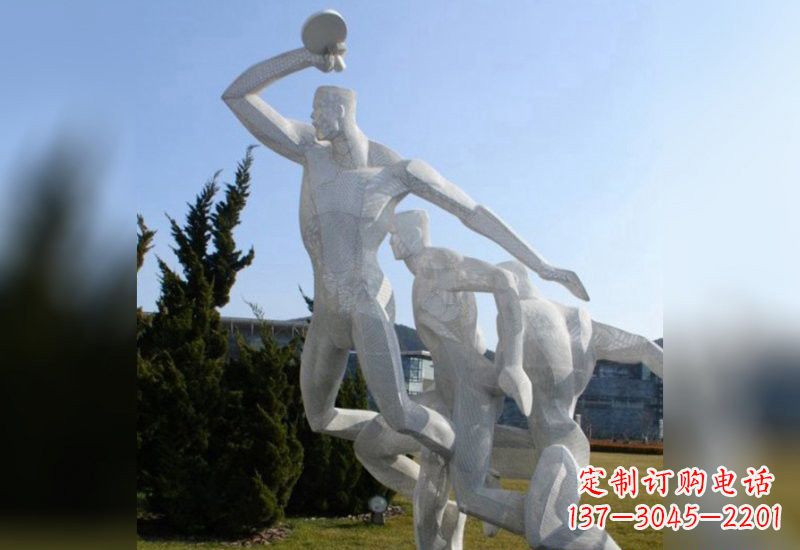 湖北精致的乒乓球雕塑