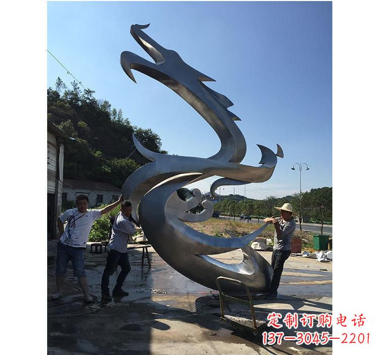湖北不锈钢动物雕塑