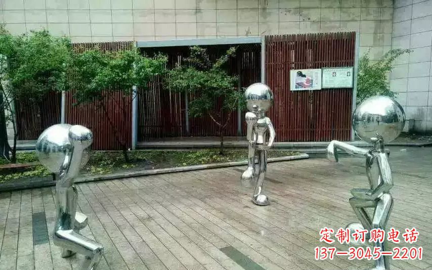 湖北不锈钢儿童景观雕塑为孩子们打造安全又美观的游乐场