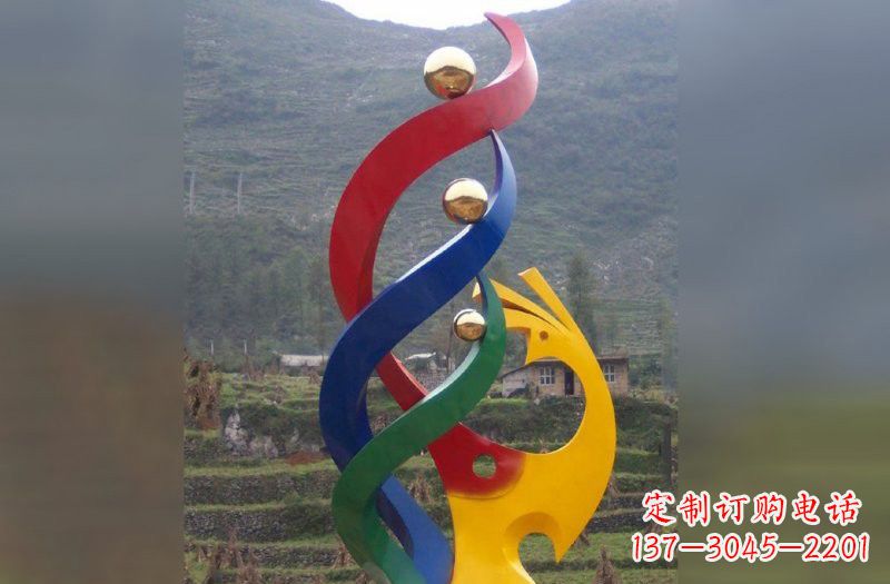 湖北不锈钢凤凰雕塑象征着精致的美