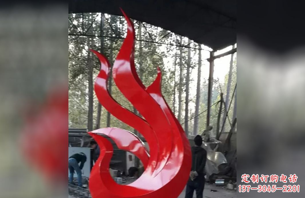 湖北不锈钢凤凰雕塑美轮美奂