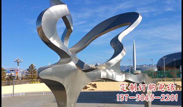 湖北不锈钢钢琴雕塑