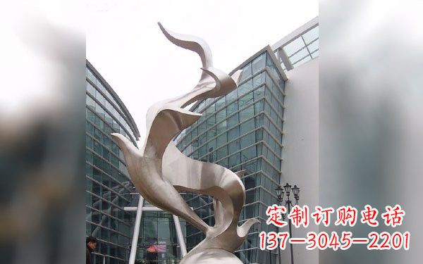 湖北不锈钢鸽子雕塑