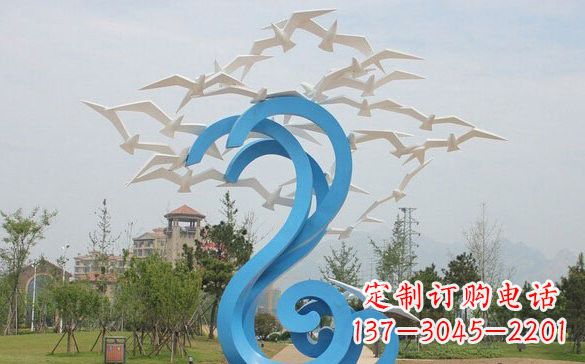 湖北不锈钢海鸥雕塑