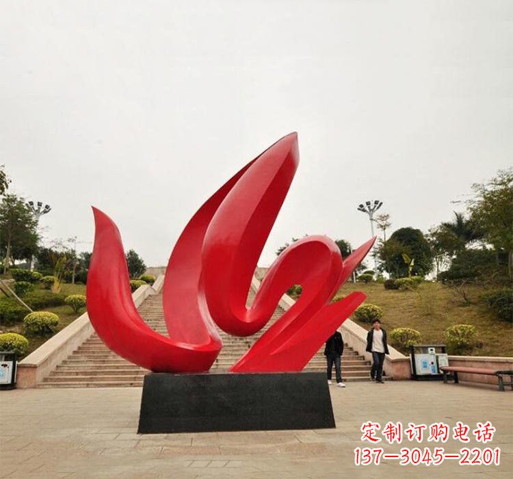 湖北不锈钢火苗雕塑艺术之灵感