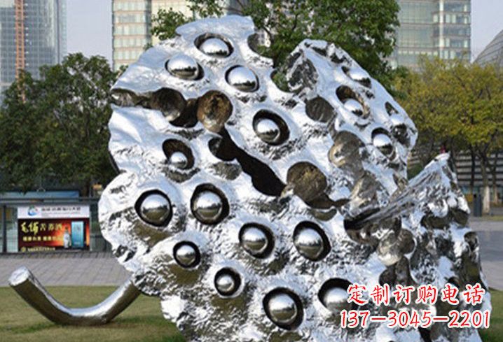 湖北不锈钢莲蓬雕塑以美观与耐久性著称