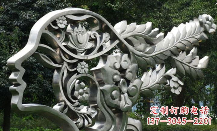 湖北不锈钢头像雕塑——精美绝伦