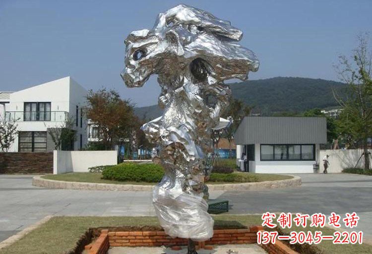 湖北不锈钢太湖石雕塑精美绝伦