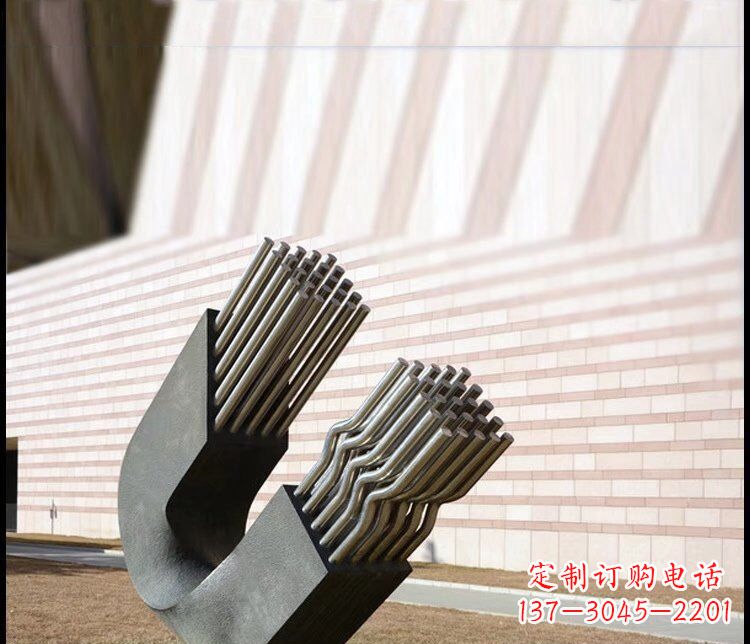 湖北不锈钢磁铁雕塑,给景观带来无限魅力