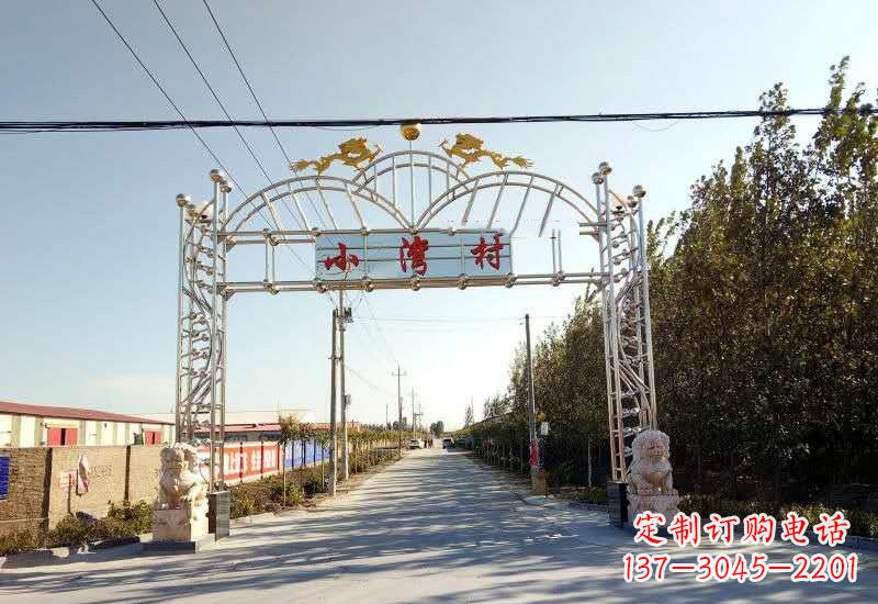 湖北不锈钢牌坊雕塑让美丽的传统永存