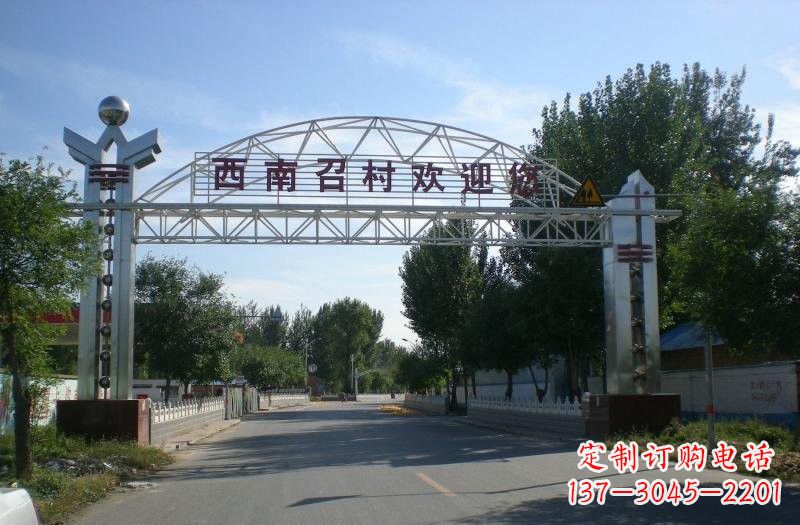 湖北不锈钢牌坊雕塑传承传统文化