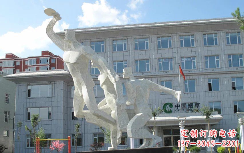 湖北不锈钢乒乓球雕塑精美绝伦