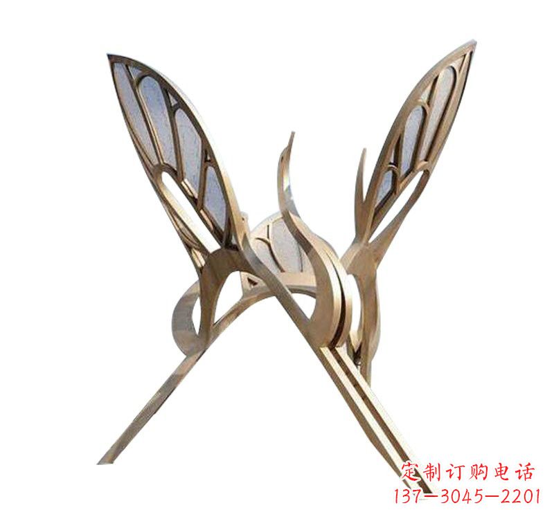 湖北精美的不锈钢仙鹤雕塑