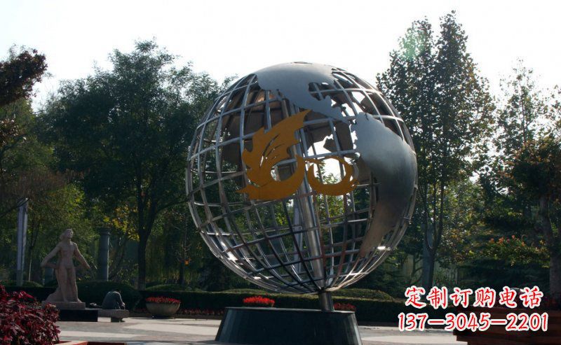 湖北不锈钢地球雕塑一件具有意义的艺术品