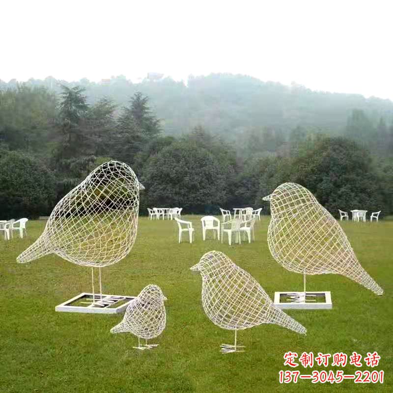 湖北精美鸽子雕塑,点缀绿地园林