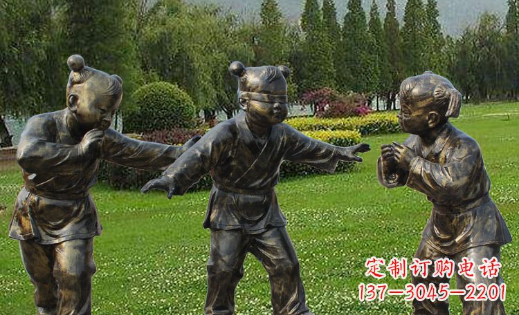 湖北儿童的心灵世界——不锈钢儿童雕塑
